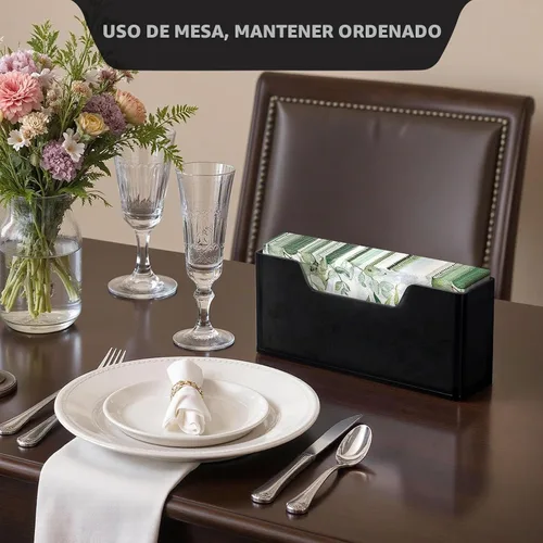 Vista 5 de Toallero de acrílico para baño, servilletero vertical transparente impermeable para cocina, soporte para toalla de mano desechable, bandeja moderna