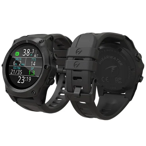 Vista 2 de Shearwater Research Ordenador de buceo Teric - Negro