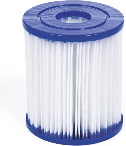 Vista 5 de Bestway Kit de piscina inflable redonda de juego rápido (8 x 24 pulgadas) Incluye bomba de filtro de 330 galones