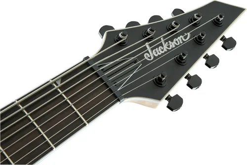 Vista 5 de Jackson JS Series Dinky JS32-8 - Diapasón negro satinado con amaranto