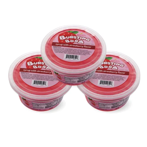 Vista 10 de Bossen Bursting Boba® Minis-3 paquetes (arándano)