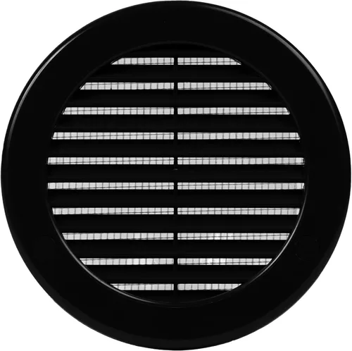 Vista 39 de Paquete de 10 cubiertas redondas de ventilación de aire de 4 pulgadas – Deflector de ventilación de aire Soffit de plástico blanco con malla