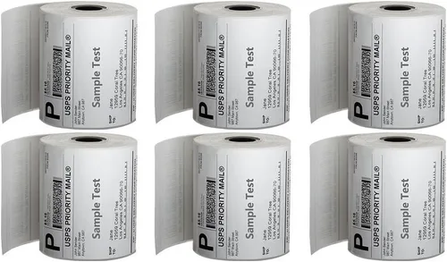 Vista 33 de MFLABEL® 1744907 Etiqueta de envío térmica para 4XL (2 rollos)