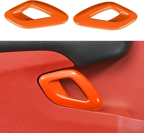 Vista 9 de Voodonala Para Dodge Challenger 2015-2023 - Cubierta interior de la manija de la puerta del auto, accesorios para Dodge Challenger 2015-2023