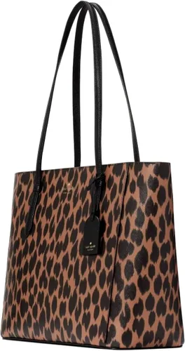 Vista 3 de Kate Spade New York Schuyler Medium Tote Saffiano Spotted Animal print, Marrón