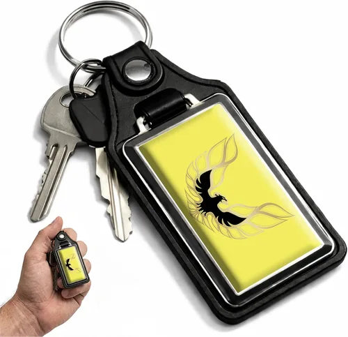 Vista 10 de Brotherhood Car Key Chain for Trans Am Firebird - Classic Models Keychain
