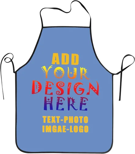 Vista 31 de Delantal personalizado personalizado para mujeres y hombres, delantales de cocina para cocinero, nombre personalizado, texto, logotipo, imagen