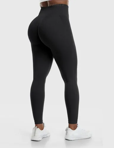 Vista 4 de YEOREO Amplify - Leggings de entrenamiento sin costuras para mujer, mallas de levantamiento de glúteos, pantalones de yoga de cintura alta