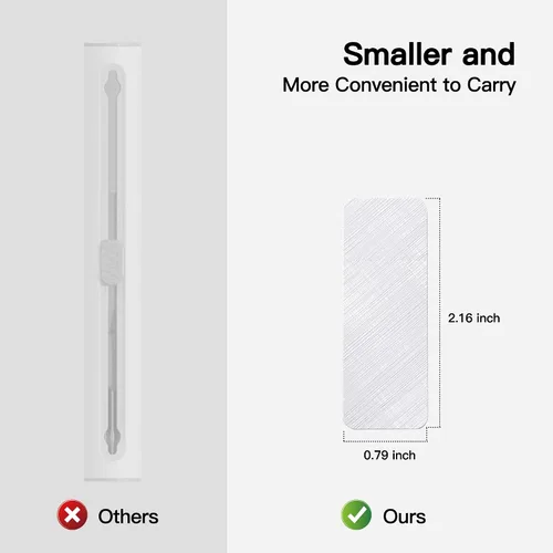 Vista 2 de PZOZ Kit de limpieza de teléfono celular para AirPods Pro/Pro 2nd/iPhone, accesorios de herramienta de limpieza 3 en 1 para auriculares, lente iPad