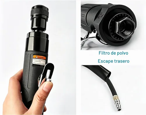 Vista 5 de Kit de reparación de neumáticos de baja velocidad, 2500RPM Air Tire Buffer Tire Patch Kit, Rueda de pulido de neumáticos neumáticos, Máquina