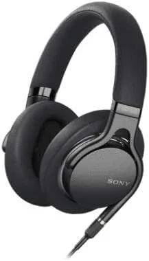 Vista 3 de Sony MDR1AM2 Auriculares con cable de audio de alta resolución, color negro (MDR-1AM2/B), 9.2 x 4.4 x 10.2 pulgadas