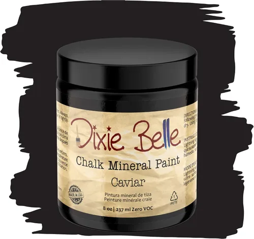Vista 69 de Pintura para muebles con acabado de tiza Dixie Belle Paint Company - Amatista (4oz) - Pintura mineral de tiza chic púrpura profundo mate
