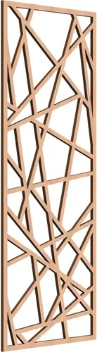 Vista 74 de Conway Paneles de pared decorativos de madera con calado, 9 3/8 pulgadas de ancho x 24 3/8 pulgadas de alto x 1/4 de alto, aliso