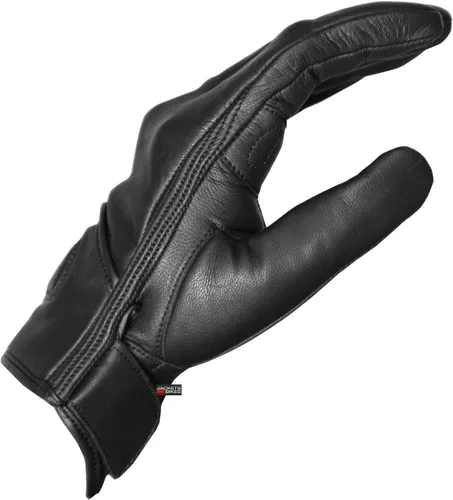 Vista 9 de COMMUTER Motorcycle Gloves Premium Leather for Men Motorbike Riding Gloves