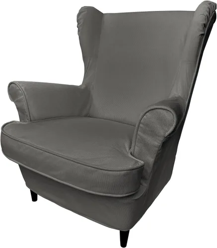 Vista 37 de Funda de sillón para silla IKEA Strandmon Wing, funda de sofá, 559-1