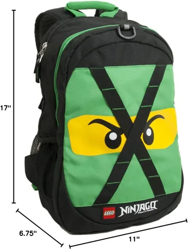 Vista 5 de LEGO Mochila Future NINJAGO, Verde, Lego Mochila Ninjago Future