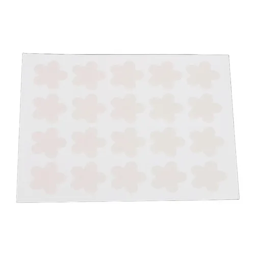 Vista 6 de 120PCS pegatinas de detección para protector solar reutilizable flor en forma de parches de protección solar