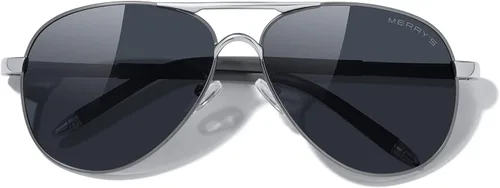 Vista 13 de MERRY'S, UV400 S8513, gafas de sol polarizadas para conducir, marco irrompible, para hombre.