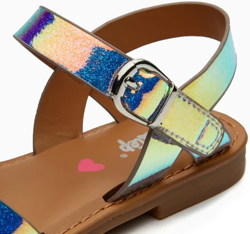 Vista 3 de Weestep Sandalias casuales de verano fáciles de poner y quitar para niñas