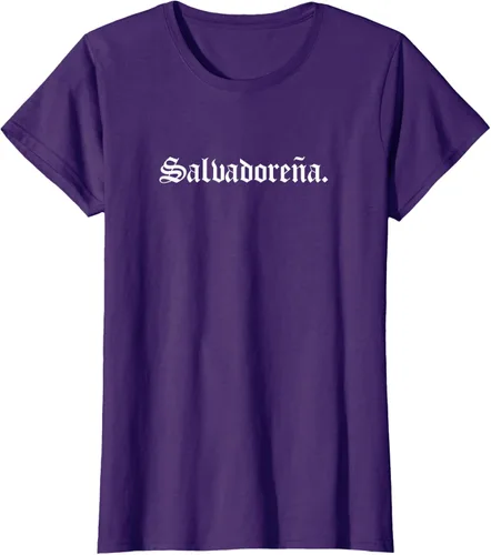 Vista 8 de Camiseta Salvadoreña Mujer, Negro