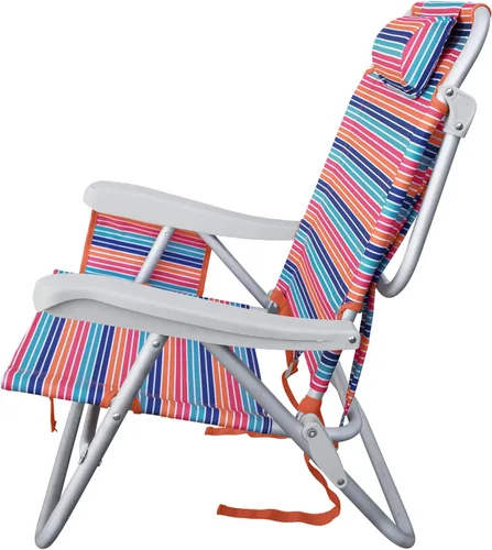 Vista 4 de Hurley - Silla de playa de lujo estilo mochila, tamaño único, sorbete