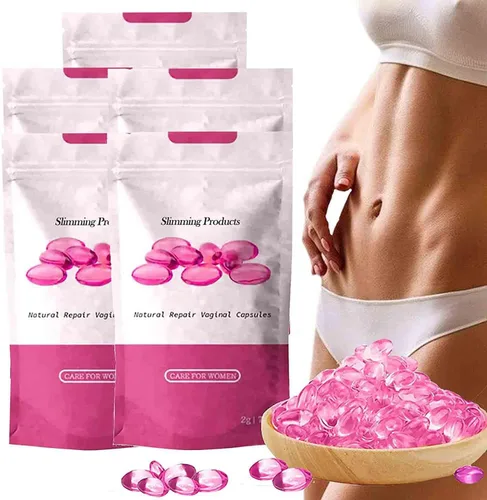 Vista 8 de Productos de desintoxicación instantánea antipicazón, cápsulas, reparación reafirmante y cápsulas naturales rosas y tiernas, se mantienen