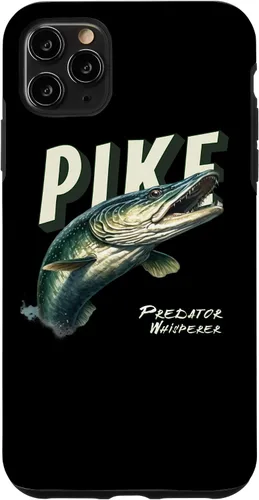 Vista 13 de iPhone 16 Northern Pike Whisperer Fishing Enthusiasts Angler Fishermen Case