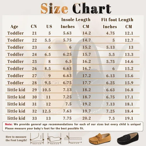 Vista 6 de CENCIRILY Mocasines para niños y niñas suaves sin cordones para vestir Oxford zapatos planos casuales para barco uniforme escolar mocasines
