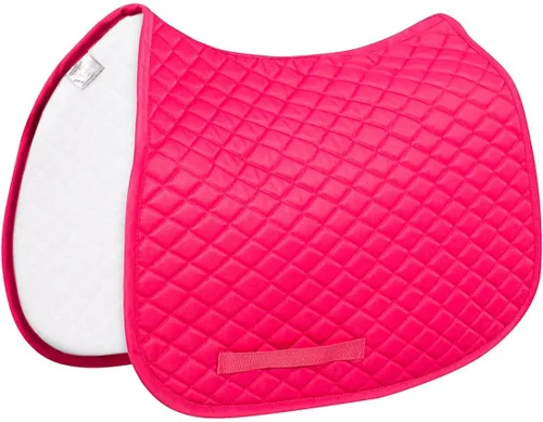 Vista 20 de TuffRider Basic Pony Saddle Pad – Diamond Quilted, Flannel Lined, Breathable Schooling Pad for Horses