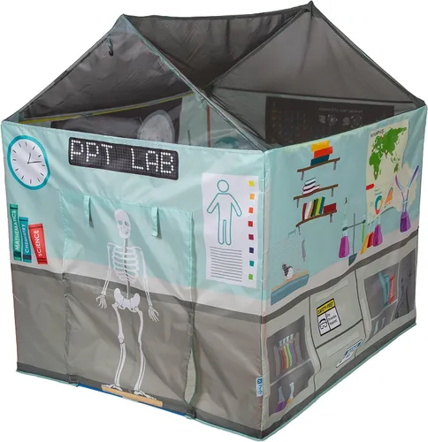 Vista 2 de Pacific Play Tents Tienda de campaña 20461 Science Center Play House 48" x 38" x 48