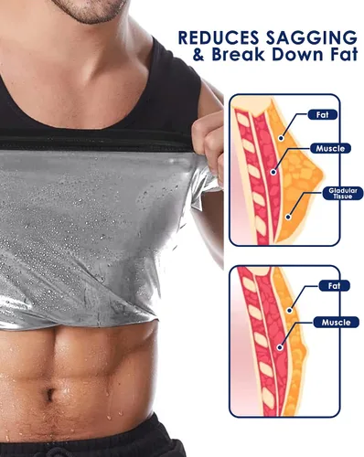 Vista 2 de CGTFY Gynecomastia Compress Tank Top, Compression Tank Top Men, Slimming Body Shaper Vest for Men
