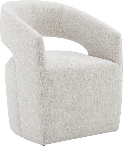 Vista 16 de KISLOT Juego de 1 sillas de comedor tapizadas con funda lavable