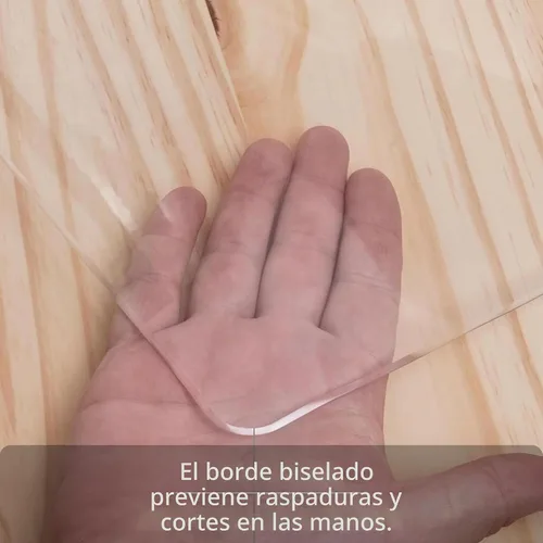 Vista 6 de Awnour - Tapete de escritorio transparente en la parte superior de escritorios - 32 x 16 pulgadas - Protector de escritorio transparente de plástico