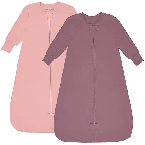 Vista 57 de Mama Cheetah Saco de dormir para bebé de 0.5 TOG, Manta portátil de algodón orgánico para bebé con cremallera bidireccional, Saco de dormir
