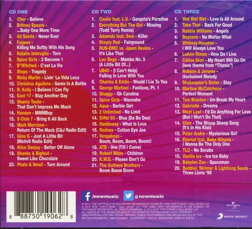 Vista 2 de Now That's What I Call the 90s Various