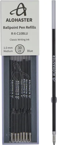 Vista 5 de Alohaster Recambios para bolígrafo, 4.2 in, R-X-C10BLK