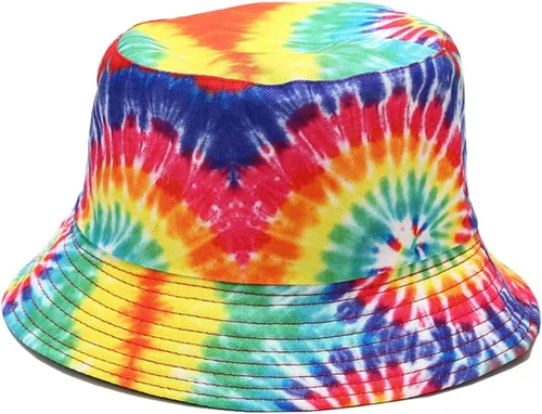 Vista 32 de Sombrero de pescador reversible de doble cara con estampado unisex Banana
