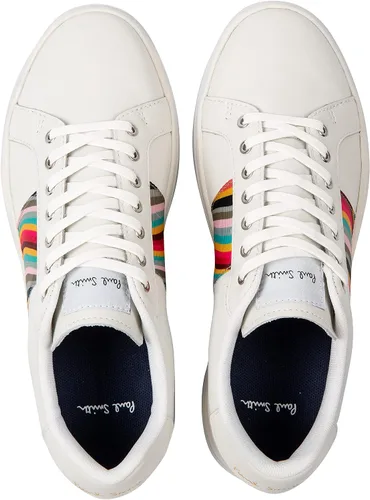 Vista 5 de Paul Smith Zapatillas Ps Shoe Lapin White Swirl para mujer, Blanco
