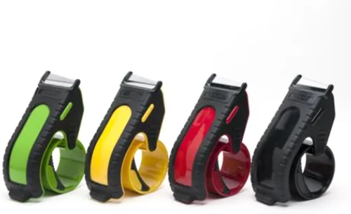 Vista 9 de Máquina de embalaje premium del dispensador de la pistola de la cinta, cortador del sellado del embalaje (negro)