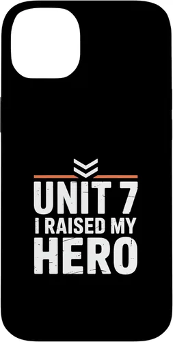 Vista 15 de Unit 7 I Raised My Hero Military Parent Pride Case for iPhone 17