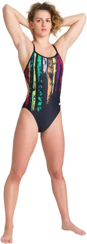 Vista 4 de ARENA Women's Challenge Back MaxLife One Piece Athletic Training Swimsuit
