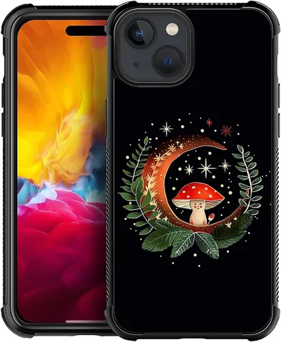 Vista 44 de Funda compatible con iPhone 8 Plus, diseño de oso de bosque otoñal, a prueba de golpes, antiarañazos, carcasa trasera de policarbonato duro