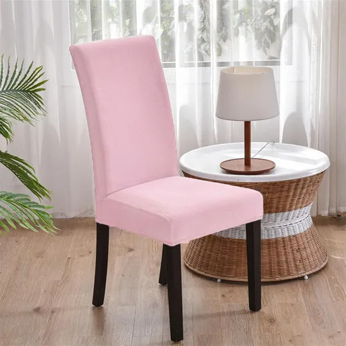 Vista 10 de Lifup Fundas de terciopelo para sillas de comedor, fundas elásticas y suaves para silla Parson lavable, protector de silla para el hogar, hotel