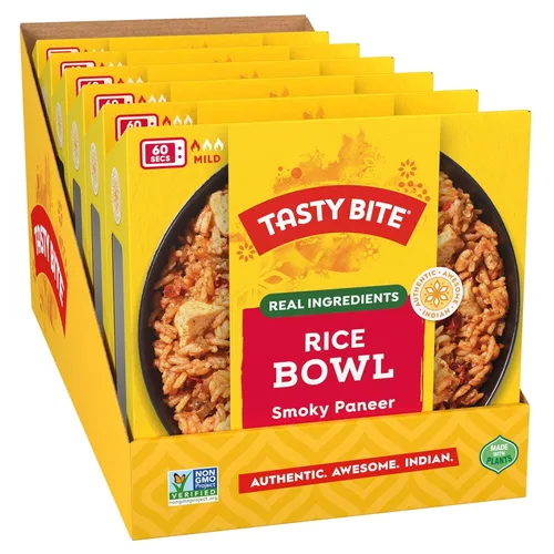 Vista 7 de Tasty Bite - Tazón de Arroz con Garbanzos Biryani, Listo para Comer, Apto para Microondas, Sin Gluten, 7 Onzas (Paquete de 6)