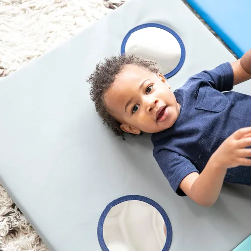 Vista 9 de ECR4Kids SoftZone 123 Look at Me - Tapete de actividades plegable, contemporánea