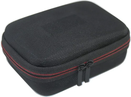 Vista 4 de Suw - Funda de viaje rígida para reproductor de casetes Reshow - Reproductor de cinta portátil captura música de audio MP3 (solo estuche)