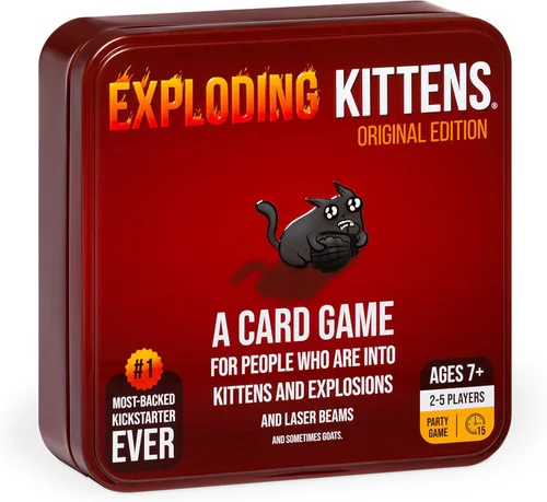 Vista 10 de Juego de expansión Barking Kittens, un juego de cartas de ruleta rusa para adultos, adolescentes y niños, juegos de fiesta fáciles para la familia