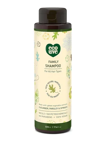 Vista 10 de ecoLove - Champú natural, sin lauril sulfato de sodio, vegano y libre de crueldad, champú seco natural para mujeres, zanahoria y calabaza orgánicas