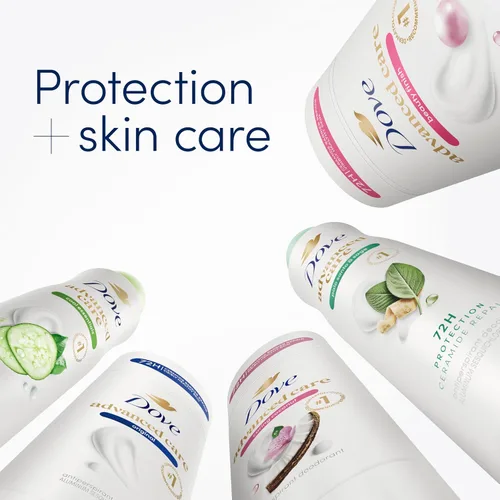 Vista 7 de Dove Advanced Care - Desodorante antitranspirante en barra Cool Essentials para ayudar a reparar la barrera de la piel después del afeitado, con 72