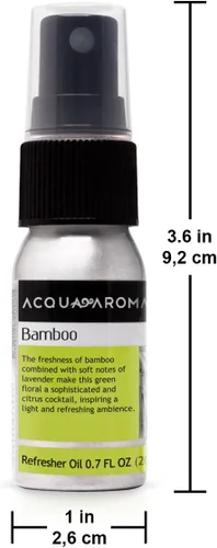 Vista 5 de Acqua Aroma Aceite refrescante de bambú 0.7 onzas líquidas (0.7 fl oz)
